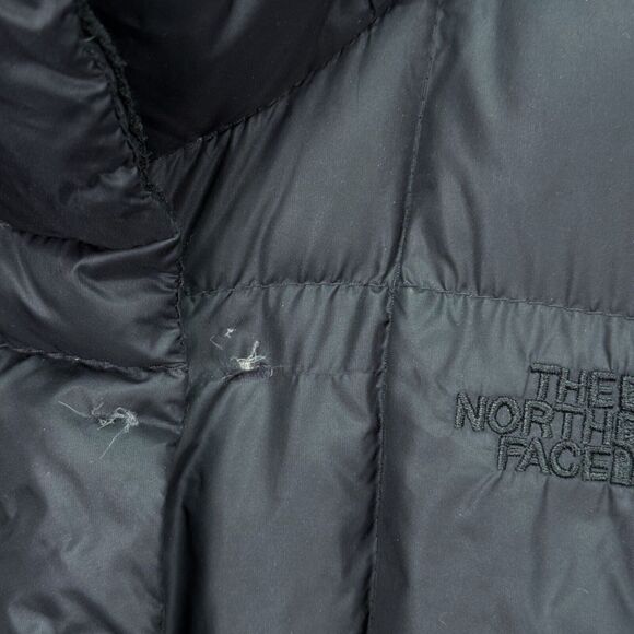 The North Face Gotham Parka Women's Winter Black 550 Down Puffer Jacket M - Picture 4 of 5